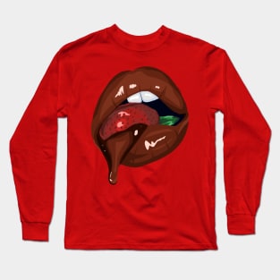 Chocolate Strawberry Long Sleeve T-Shirt